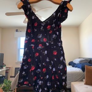 American Eagle Floral Romper